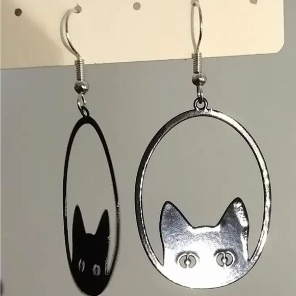 Hand crafted halloween dangle earrings - Picture 9 of 15